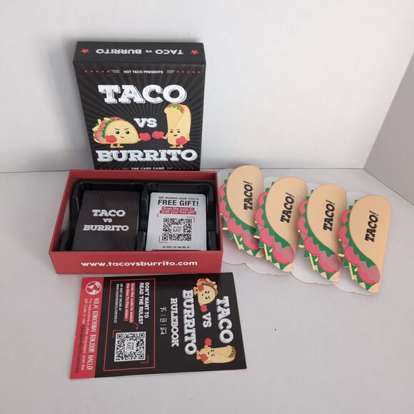 Taco vs. Burrito The Party Card Game The Battle To Build The Weirdest Meal - Picture 4 of 5